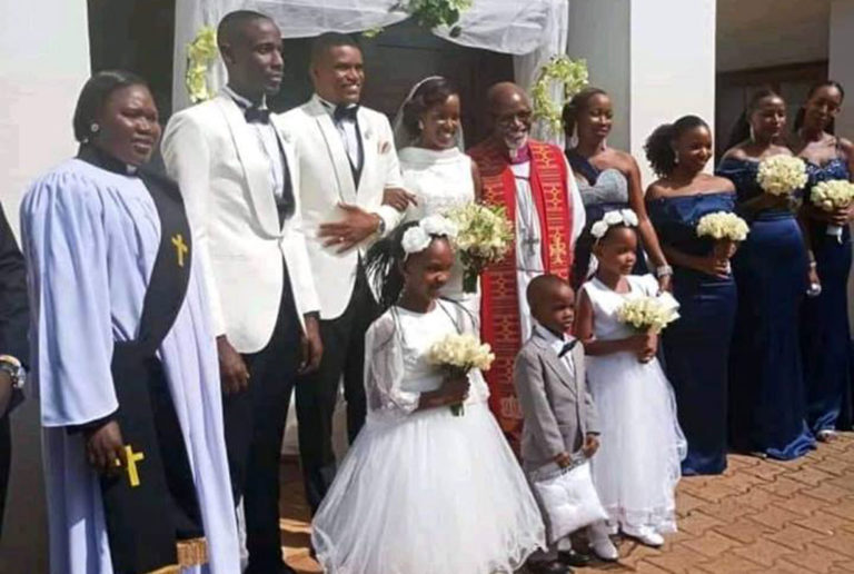 Bishop Niringiye presides over Kabura, Flavia wedding ceremony- PHOTOS