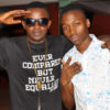 DJ Shiru and his fan Alex Kiberu. PHOTO BY ISAAC SSEJJOMBWE